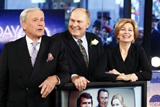 Willard Scott with Tom Brokaw and Jane Pauley